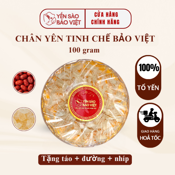 3.Chân yến tinh chế BẢO VIỆT