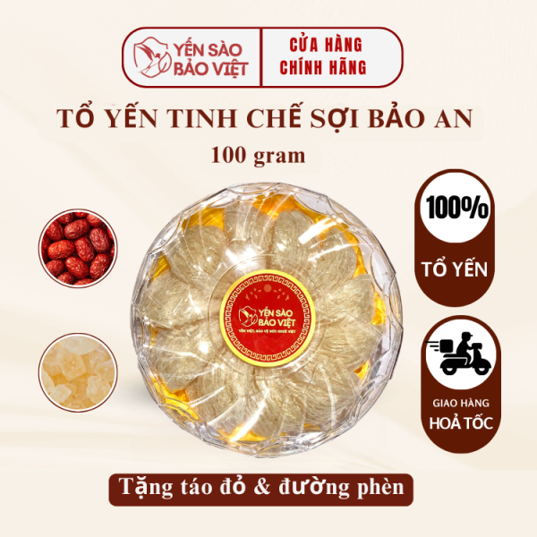 2.Tổ yến tinh chế sợi BẢO AN