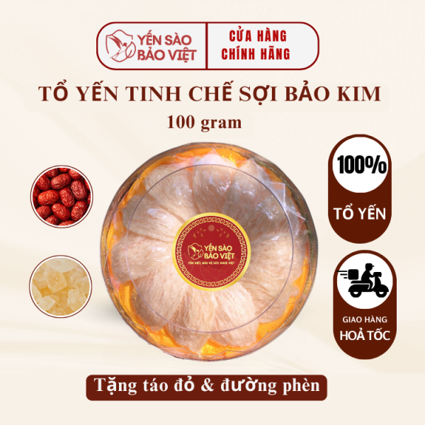 6.Tổ yến tinh chế sợi BẢO KIM