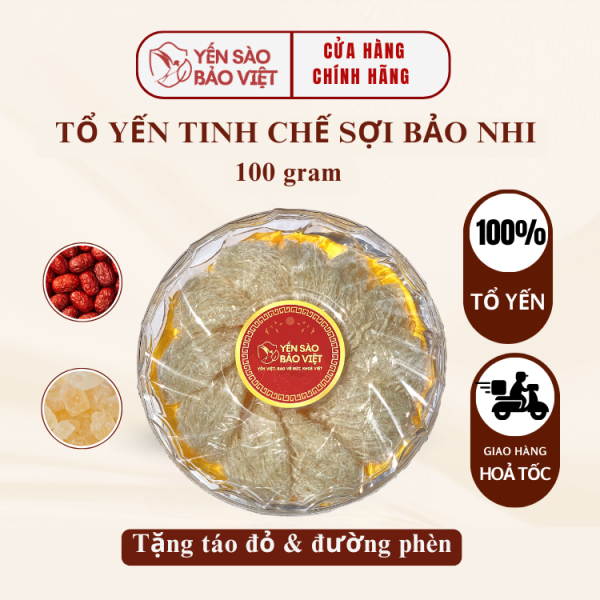 1.Tổ yến tinh chế sợi BẢO NHI