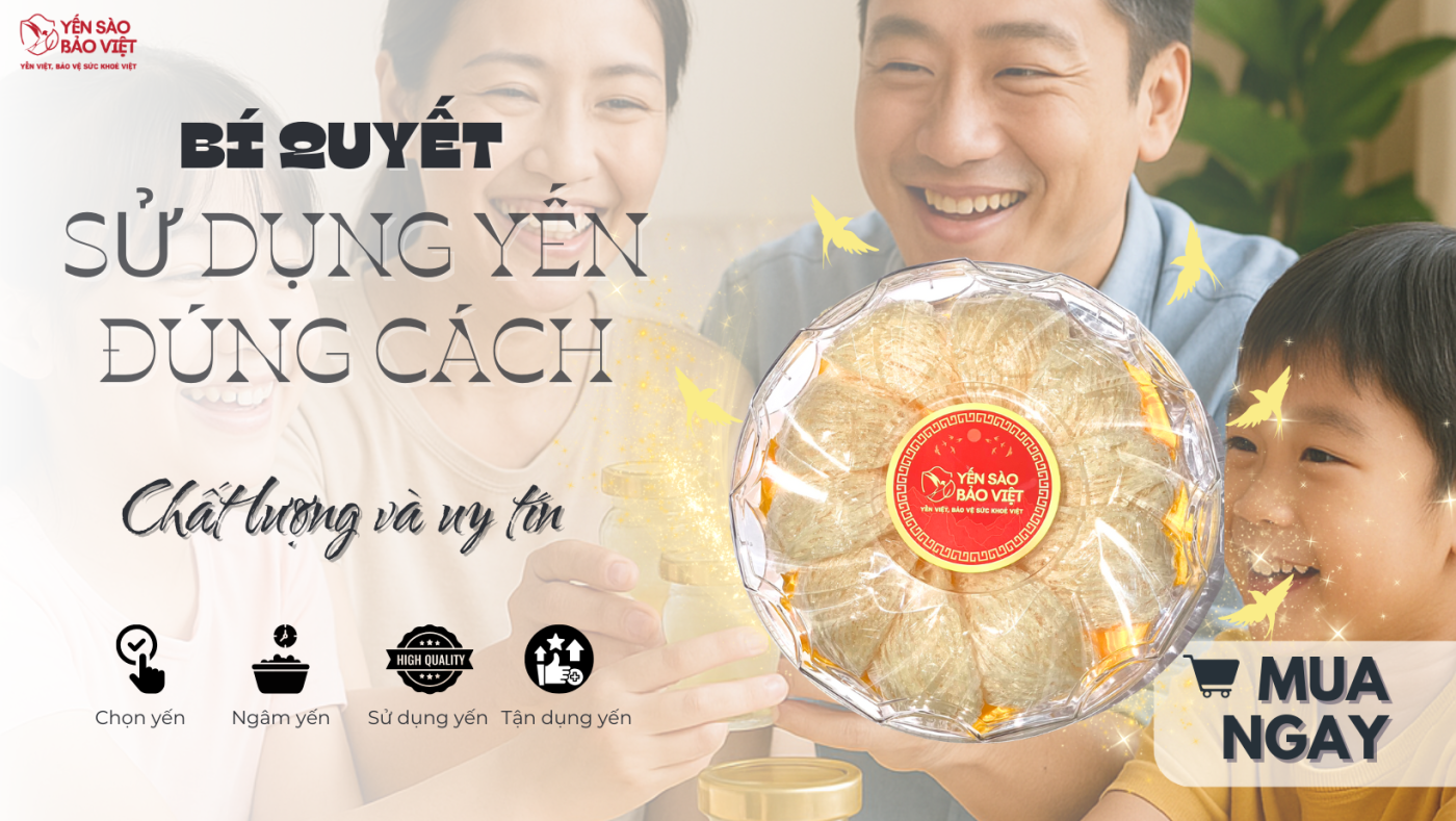 Bí quyết sử dụng yến sào đúng cách – Tối ưu dinh dưỡng và chọn thương hiệu uy tín