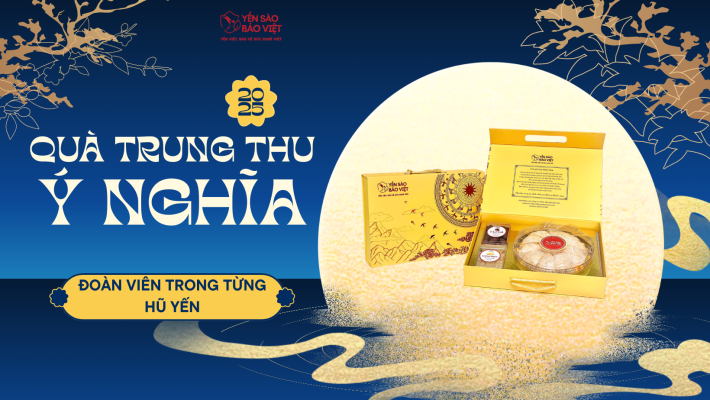 Quà Trung Thu Ý Nghĩa 2025 – Khi Sức Khỏe Trở Thành Lựa Chọn Tinh Tế