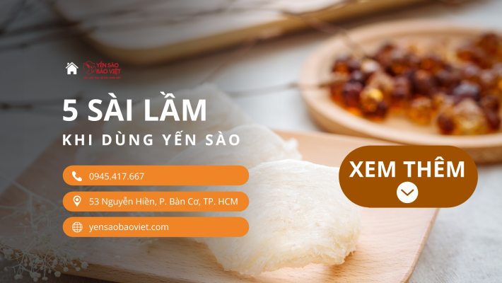 5 sai lầm khi dùng yến sào khiến bạn lãng phí dưỡng chất (và cách khắc phục)