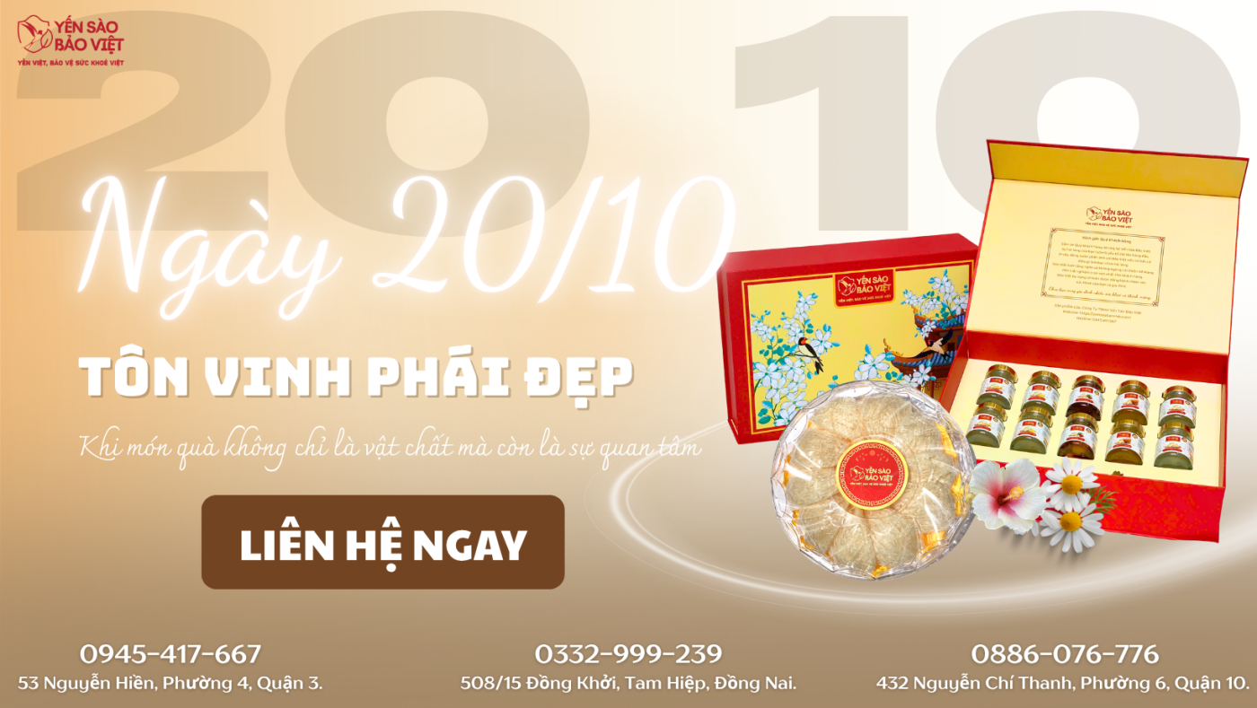 Tôn Vinh Phái Đẹp Ngày 20/10 – Khi Món Quà Không Chỉ Là Vật Chất Mà Là Sự Quan Tâm