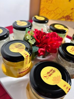 Hộp quà 8 hũ yến 75ml mix 8 vị