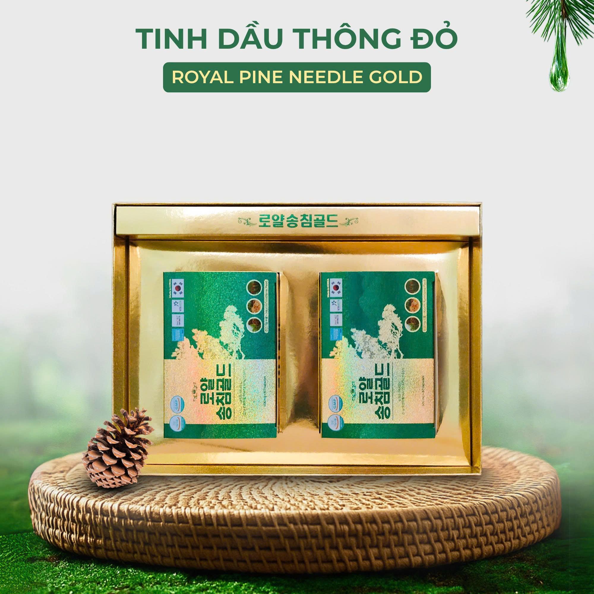 Tinh dầu thông đỏ Royal Pine Needle Gold
