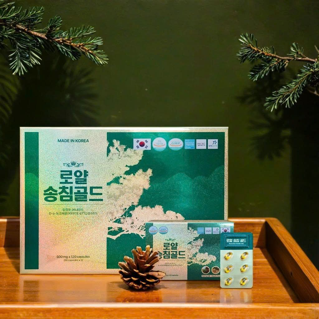 Tinh dầu thông đỏ Royal Pine Needle Gold