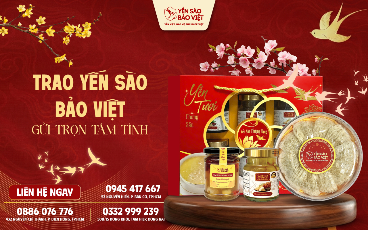 Bí Quyết Phục Hồi Sức Khỏe Sau Chuỗi Tiệc Tùng Cuối Năm Với Yến Chưng Nóng