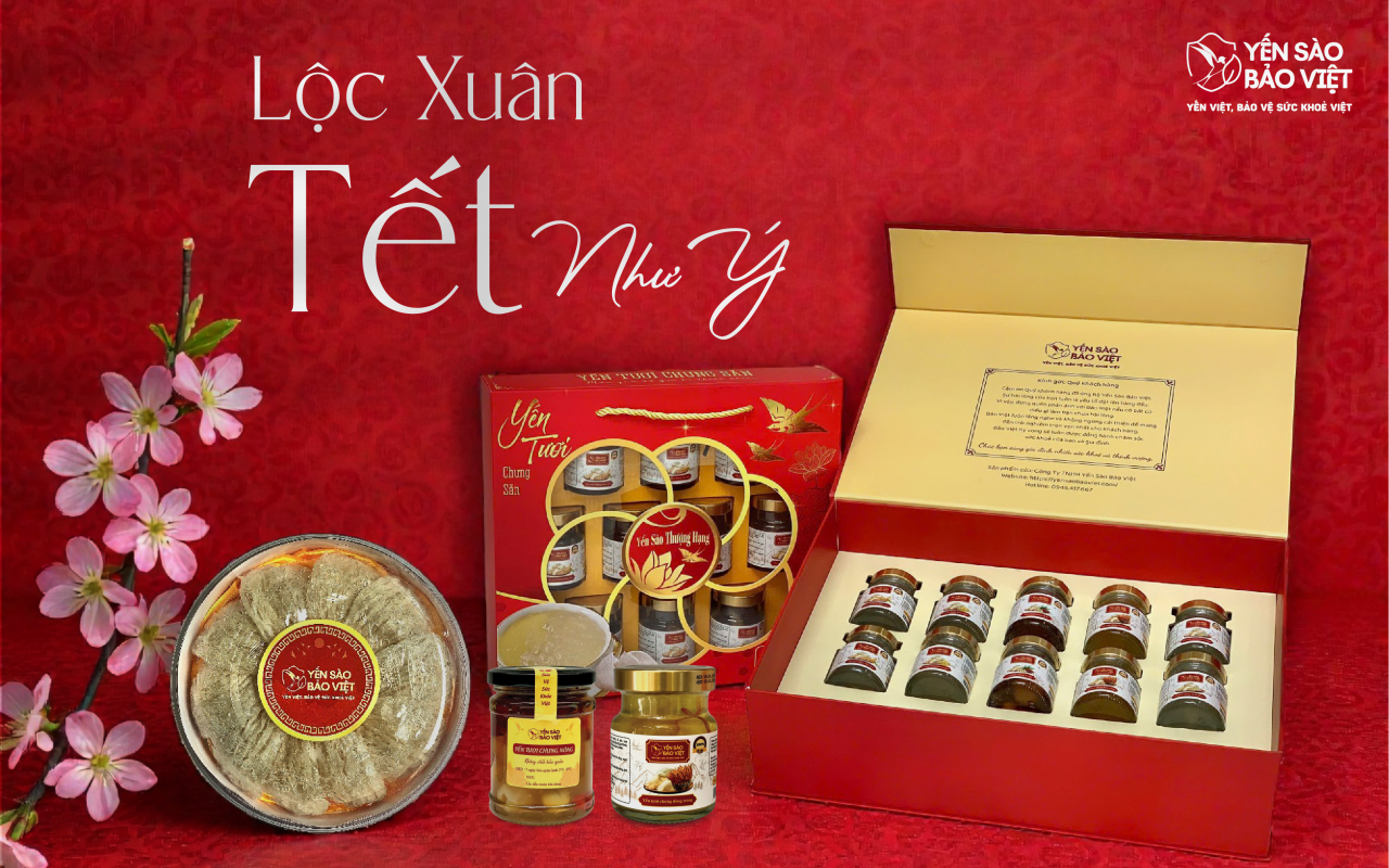 🌸 BỘ SƯU TẬP QUÀ TẾT BÍNH NGỌ 2026 – YẾN SÀO BẢO VIỆT