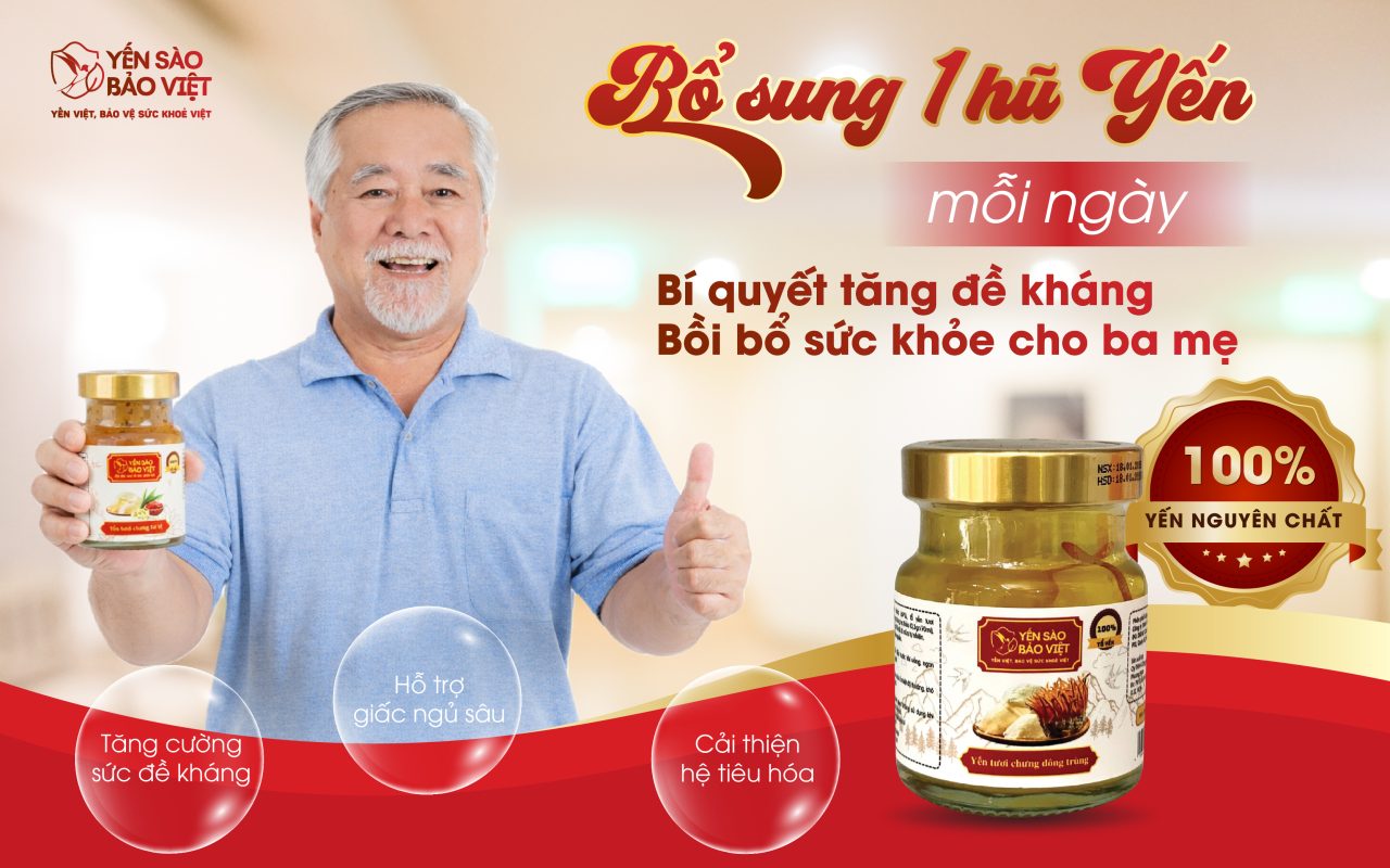 Bổ Sung 1 Lọ Yến Mỗi Ngày: Bí Quyết Tăng Đề Kháng, Bồi Bổ Sức Khỏe Cho Ba Mẹ