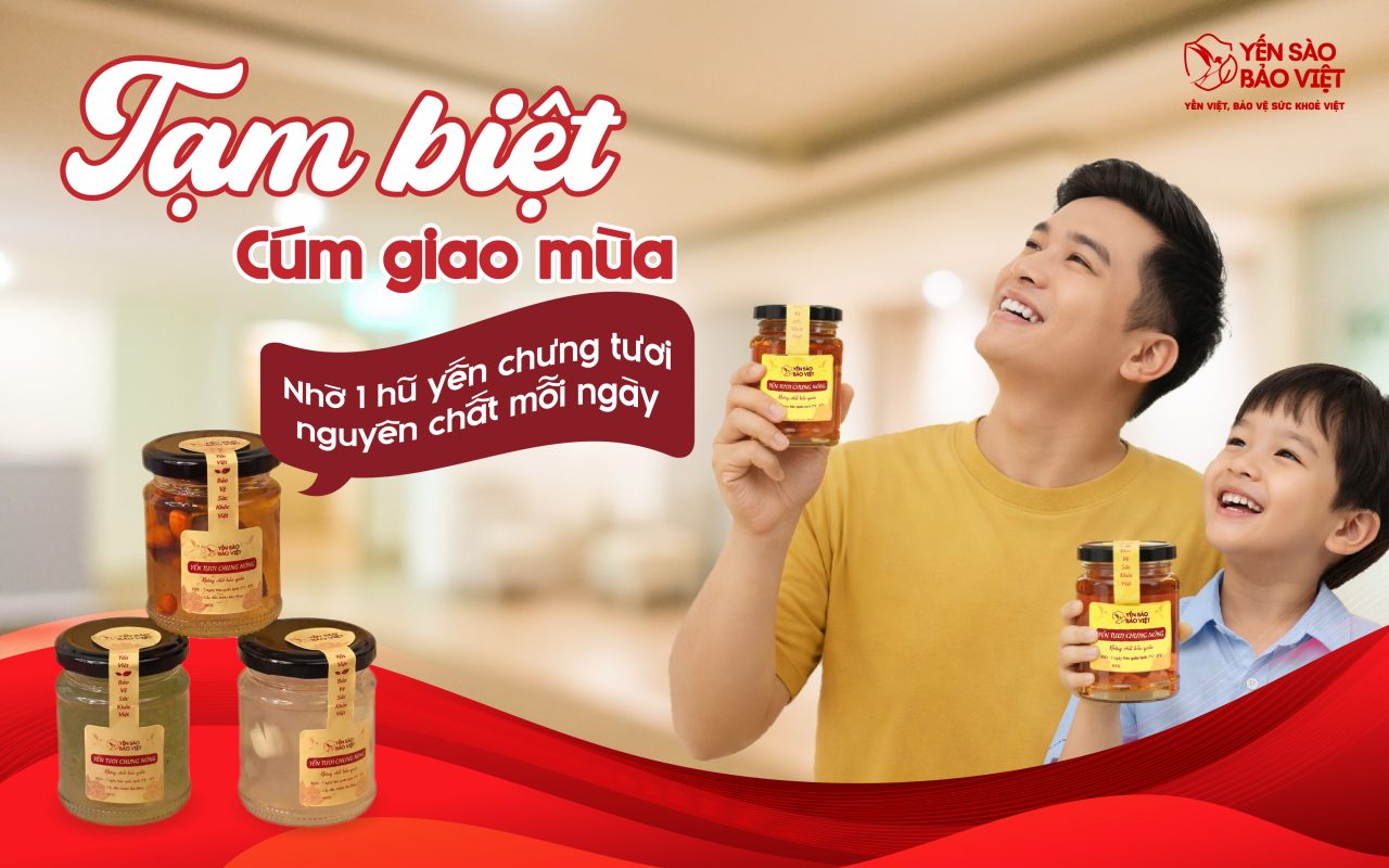 Tạm Biệt Cảm Cúm Giao Mùa Nhờ 1 Hũ Yến Chưng Tươi Nguyên Chất Mỗi Ngày