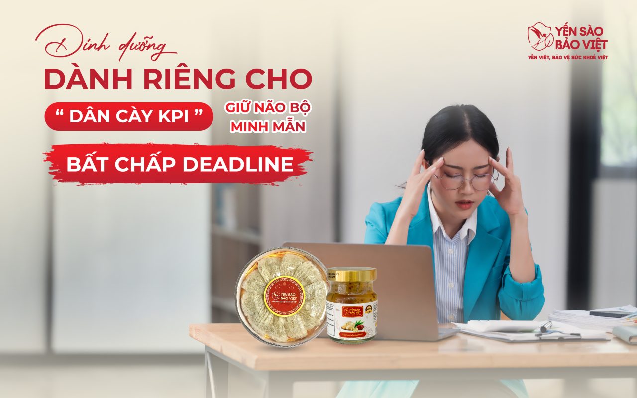 Dinh Dưỡng Dành Riêng Cho “Dân Cày KPI”: Giữ Não Bộ Minh Mẫn Bất Chấp Deadline