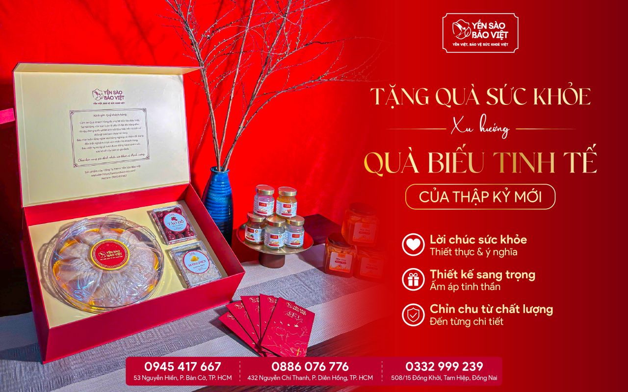 Tặng Quà Sức Khỏe – Xu Hướng Quà Biếu Tinh Tế Của Thập Kỷ Mới