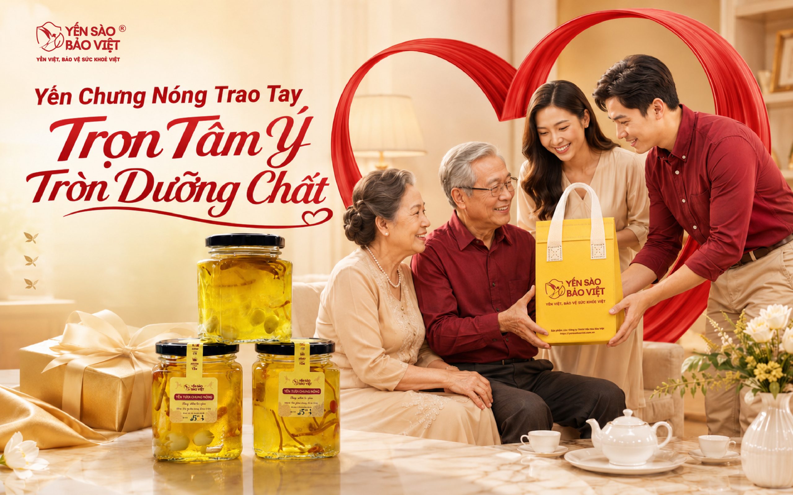 Yến Chưng Nóng Trao Tay – Trọn Tâm Ý, Tròn Dưỡng Chất