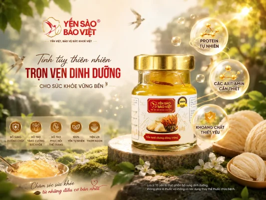 Yến chưng có tốt không? 6 lợi ích giúp chăm sóc sức khỏe mỗi ngày