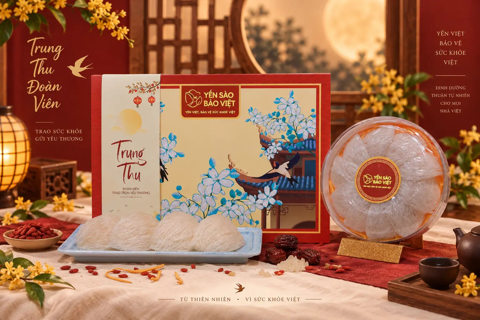 Hộp quà tổ yến cao cấp – Yến Sào Bảo Việt