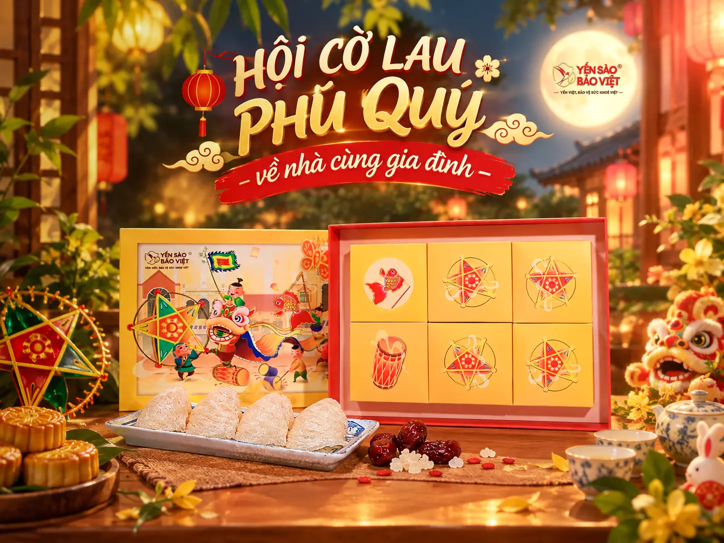 Quà Trung Thu 2026 chọn quà gì cho bố mẹ?