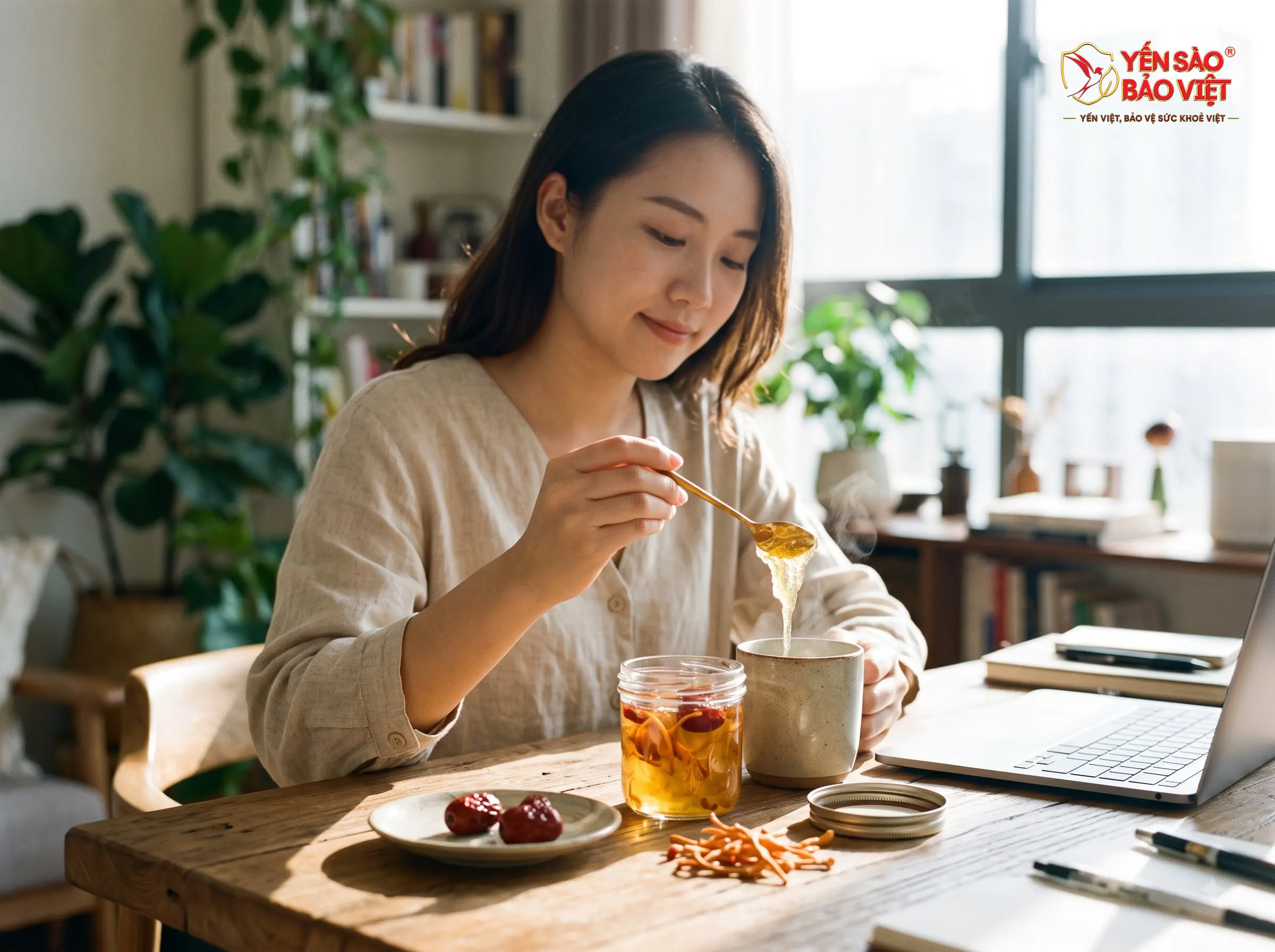 Sử-dụng-yến-chưng-nóng